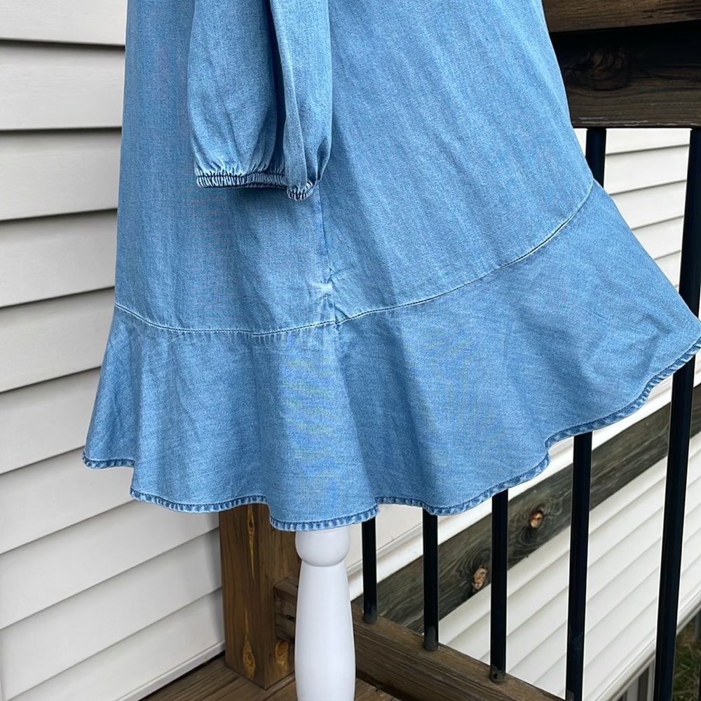Cute Denim Dress by Express - Picture 14 of 16